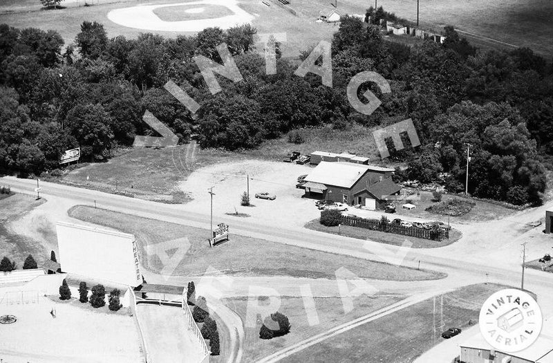 131 Drive-In Theatre - Vintage Aerial